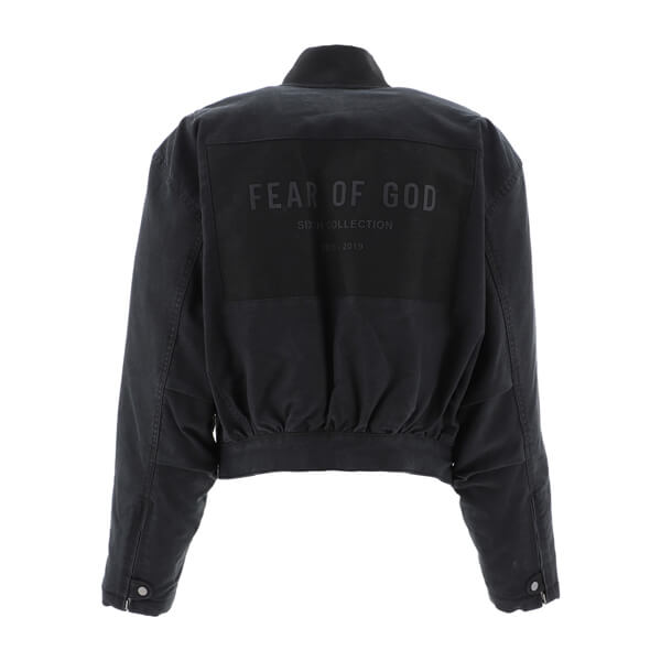 関税・送料込 FEAR OF GOD with logo Zipped ジャケット