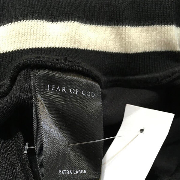 超希少★Fear of God★セレブ愛用 DOUBLE STRIPED TRACK PANTS