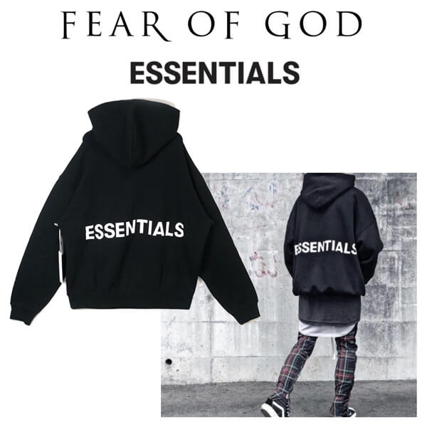 入手困難！Fear of God / ESSENTIALS - Graphic Pullover Hoodie