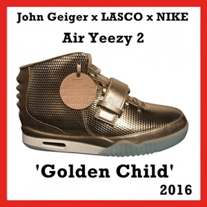 John Geiger x LASCO x ナイキair yeezy 2 コピー Golden Child 2016 GC2016YZ