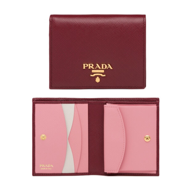 完売必至！PRADA SAFFIANO☆マルチカラーコンパクト 1MV204新色