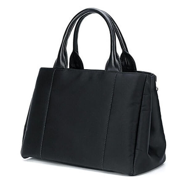 着脱ポーチ付き Prada ナイロン+レザーTote 1BG364_UKW_F0002_V_OOT