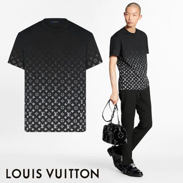 新作ルイ ヴィトン 21SS LV☆モノグラムグラディエントTシャツ 偽物1A89Z0