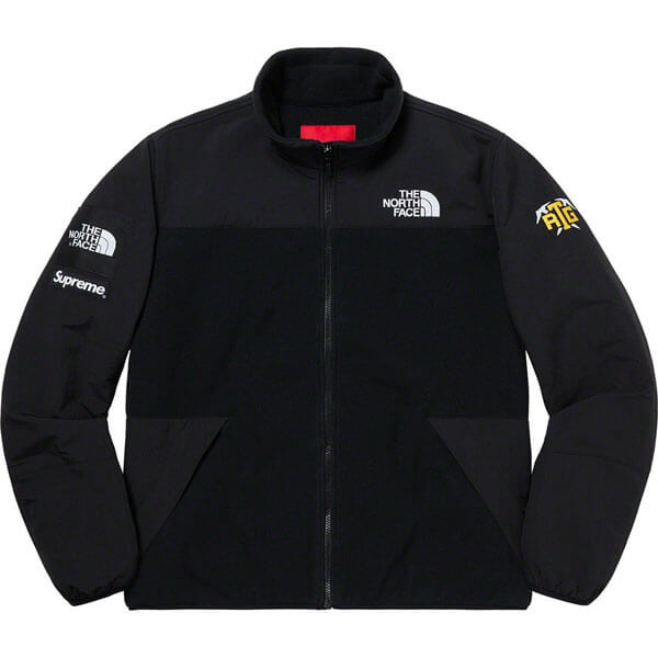 ★シュプリーム 偽物/ TNF ★ SS 20 ★ RTG Fleece Jacket ★ Black