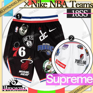 ナイキ シュプリーム 偽物 シュプリーム × ナイキ NBA Teams Authentic Short ナイキ