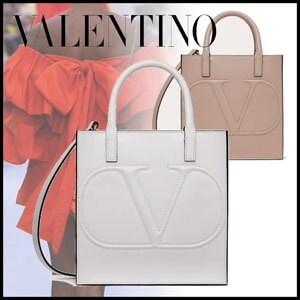 【VALENTINO】VLOGO WALKスモールショッピングバッグ 2way /2色