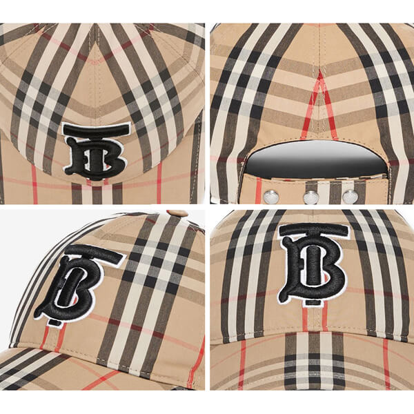 BURBERRY バーバリー キャップ コピー Vintage check baseball cap