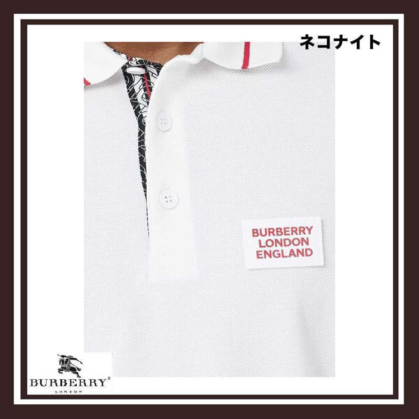 ★BURBERRY★バーバリー コピー ロゴ ポロシャツ