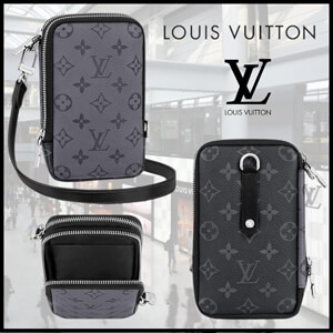 LV モノグラム・エクリプス リバース ダブル・フォン ウオレット M69534