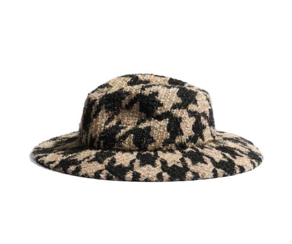 2020AW新作 シャネルスーパーコピー【2019/20】秋冬新作 Chapeau fedora ツイード ハット