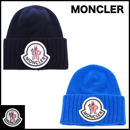 2020新作品 モンクレールスーパーコピーMoncler Tricotビッグロゴビーニーキャップ