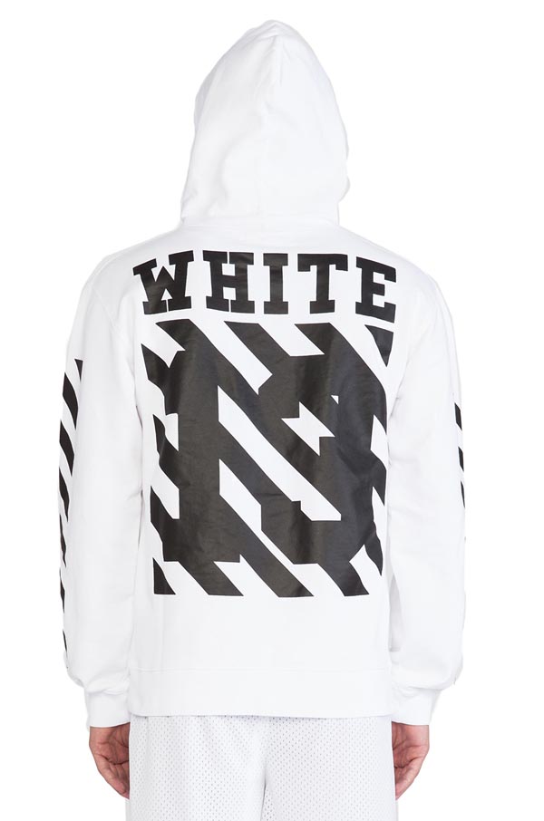 ホワイト オフ ホワイト パーカー 偽物激安 OFF WHITE SKULL CARAVAGGIO DIAGONALS HOODIE PARKA