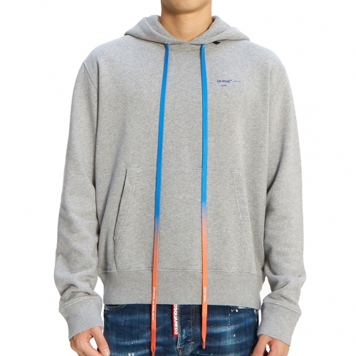 (オフ ホワイト 偽物 パーカー) off-White ARROWS スリム HOODIE  芸能人OMBB034F19E30010