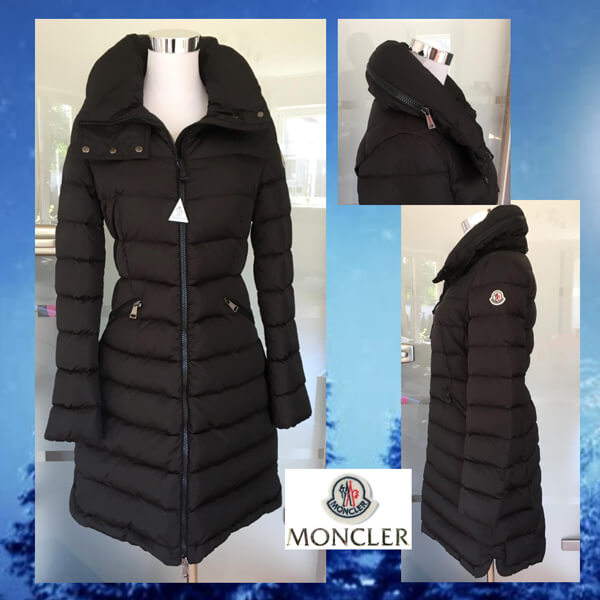 2020-21年AW商品☆MONCLER☆ 大人気ロングダウンコート・FLAMMETTE♪ ブラック