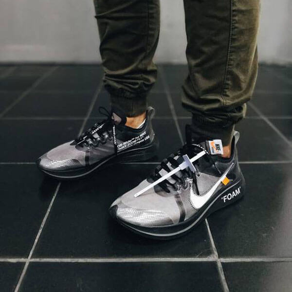 OFF-WHITE × ナイキZOOM FLY SP - オフホワイト × ズームフライ AJ4588