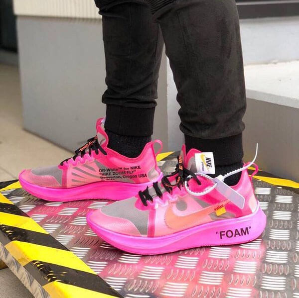 OFF-WHITE × ナイキZOOM FLY SP - オフホワイト × ズームフライ AJ4588