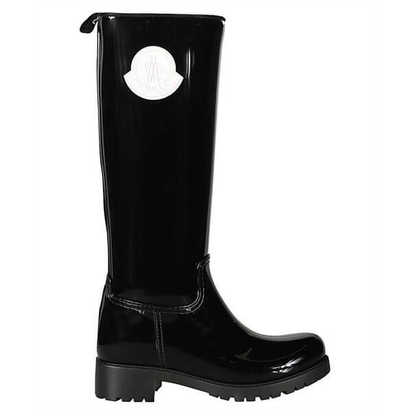 モンクレール 偽物 レインブーツ Moncler 4G701.00 04747 GINGER Boots - Black