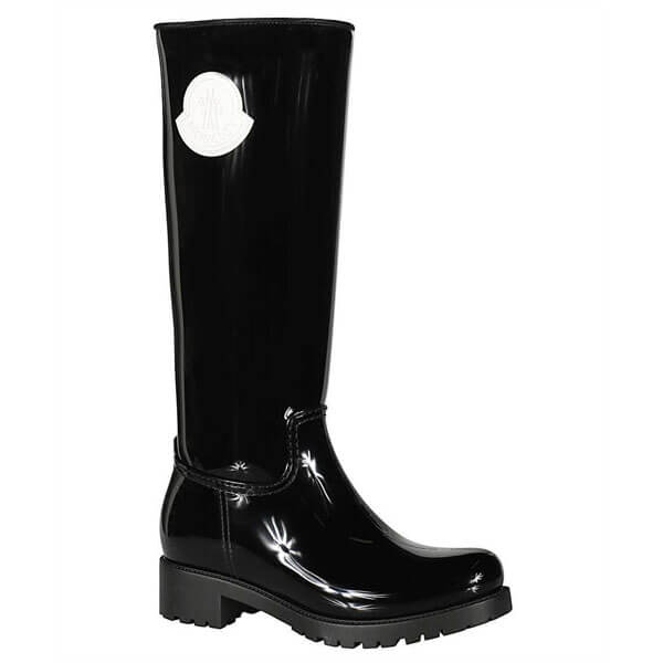 モンクレール 偽物 レインブーツ Moncler 4G701.00 04747 GINGER Boots - Black