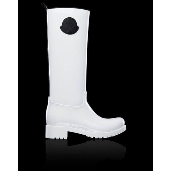 モンクレール 偽物 レインブーツ Moncler 4G701.00 04747 GINGER Boots - Black