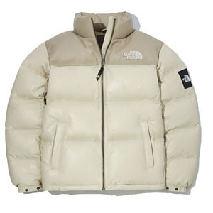 ★人気★THE NORTH FACE★LEATHER NUPTSE DOWN JACKE.T★NJ1DL56J、NJ1DL56K