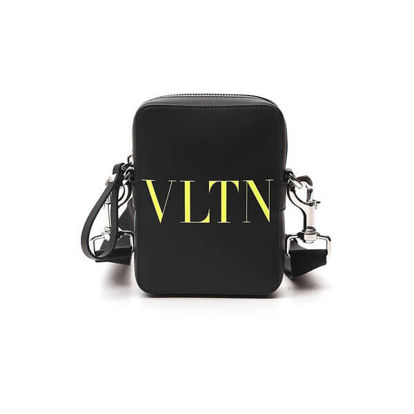 VALENTINO ∞ VLTN ロゴ レザー ミニショルダーバッグ UY2B0943FQK