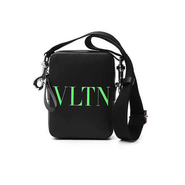 VALENTINO ∞ VLTN ロゴ レザー ミニショルダーバッグ UY2B0943FQK