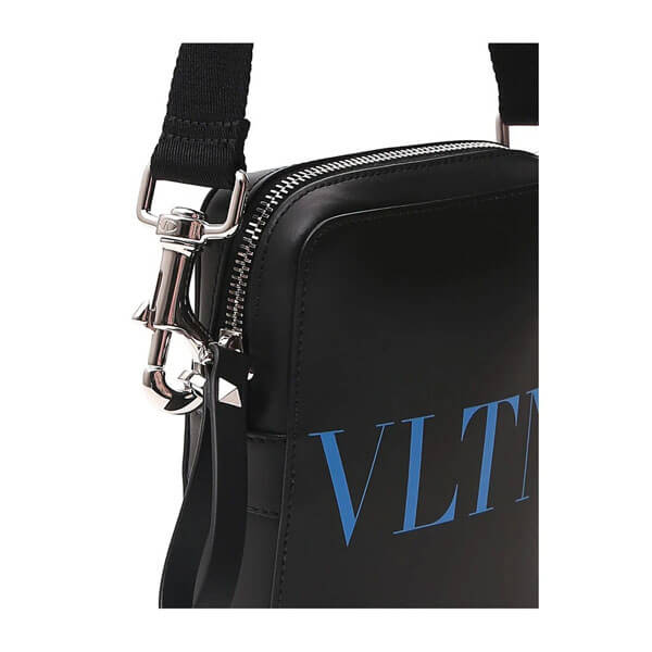 VALENTINO ∞ VLTN ロゴ レザー ミニショルダーバッグ UY2B0943FQK