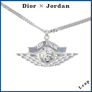 ナイキ ディオール ネックレス ディオール Jordan Air ディオール Wings Pendant Necklace "Silver"