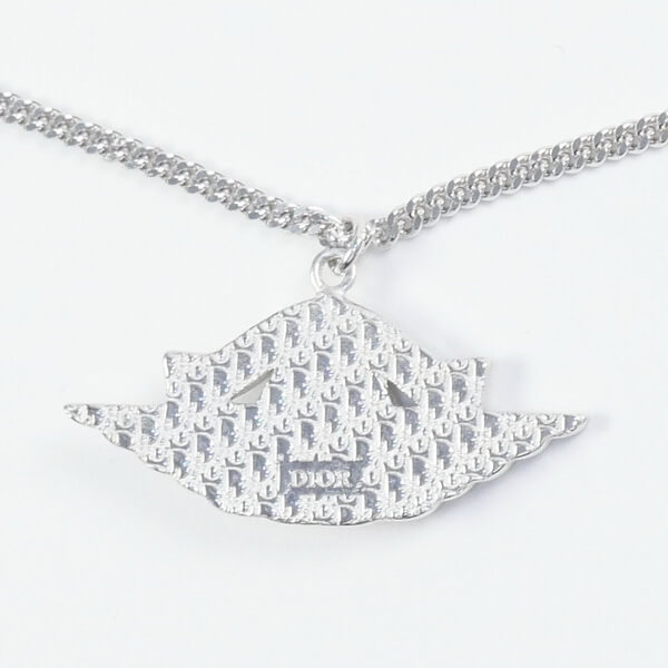 ナイキ ディオール ネックレス ディオール Jordan Air ディオール Wings Pendant Necklace "Silver"