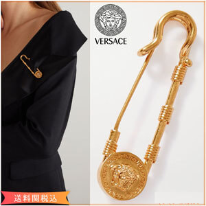 VERSACE Medusa メデューサ セーフティピン ブローチ