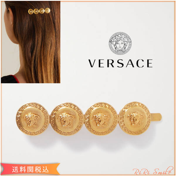 VERSACE メデューサ ロゴ Tribute ヘアピン