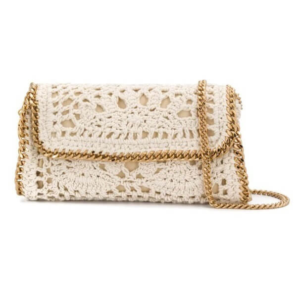 【ステラマッカートニー】Falabella Crochet Shoulder Bag