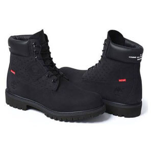 シュプリーム 靴 偽物 シュプリーム Timberland 6" Boot x Comme des Garcons Black