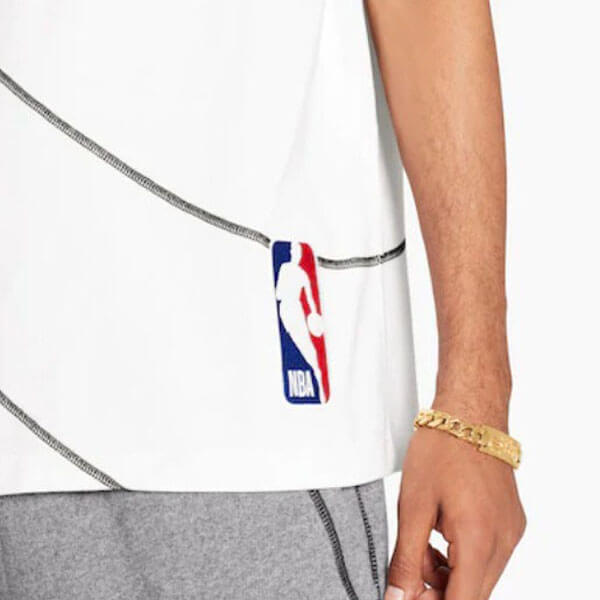 注目コラボ☆ルイヴィトン☆LV×NBA エンブロイダリーTシャツ 1A8H70