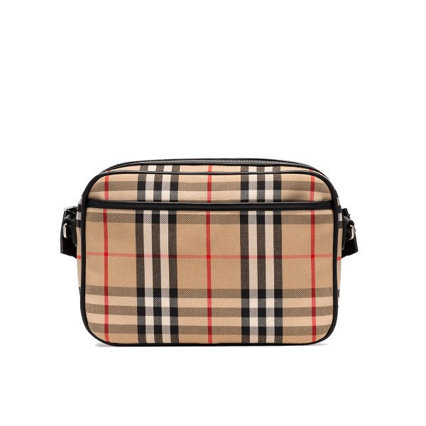 【バーバリー】Vintage Check and Leather Crossbody Bag 8010152