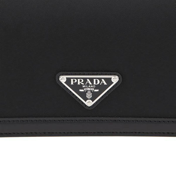 即発【PRADA】テスート ミニ ショルダー 1BP019 ブラック