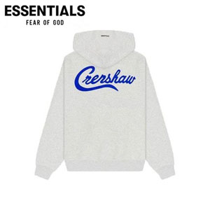 essentials tmc 偽物 FW21 FOG FEAR OF GOD CRENSHAW HOODIE GREY