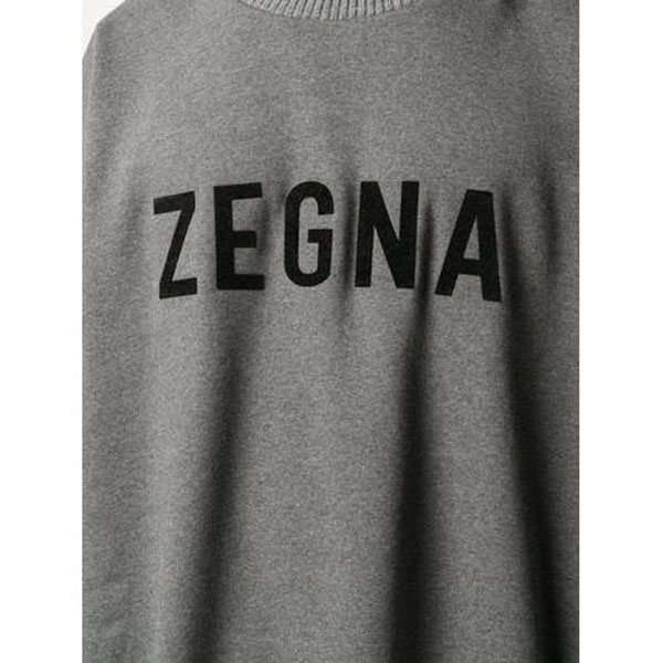 FEAR OF GOD x ZEGNA | GREY OVERSIZED SWEATSHIRT スウェット