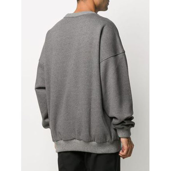 FEAR OF GOD x ZEGNA | GREY OVERSIZED SWEATSHIRT スウェット