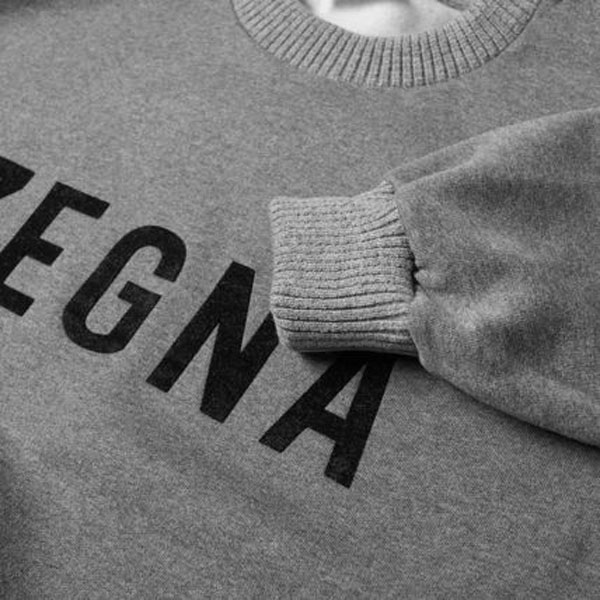 FEAR OF GOD x ZEGNA | GREY OVERSIZED SWEATSHIRT スウェット