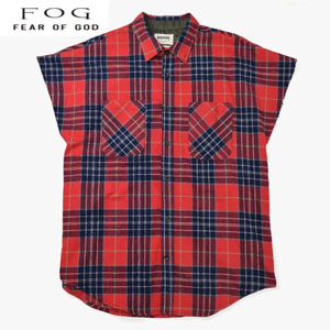 【FEAR OF GOD】The Sleeveless Flannel【即発送】