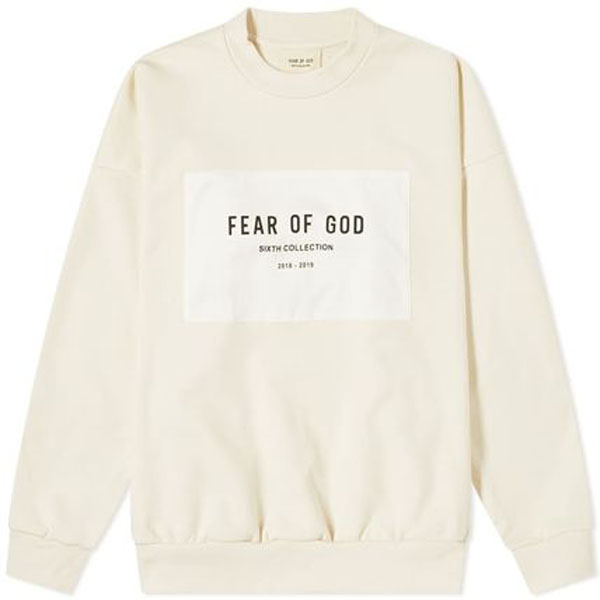 【完売必須】FEAR OF GOD ロゴクルースウェット