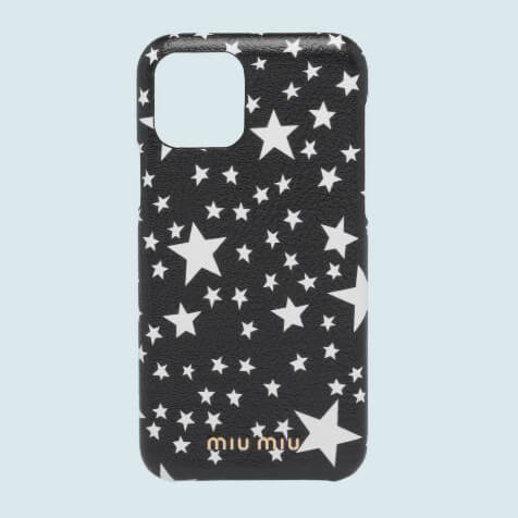 ミュウミュウ iphoneケース コピー 込星が可愛い ミュウミュウマドラス IPHONE11PROケース