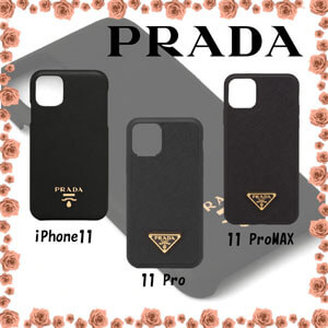 PRADA iPhone11 11Pro 11ProMAX専用 サフィアーノレザー ケース1ZH114_QWA_F0002