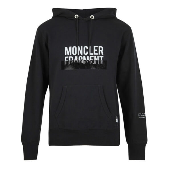 19SS★MONCLER≪7 Fragment≫フーディ Black［関税込］