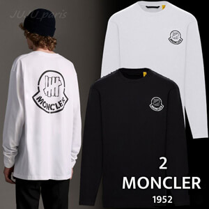 モンクレール 偽物Genius 20AW 1952 UNDEFEATEDコラボ長袖Tシャツ★関送込