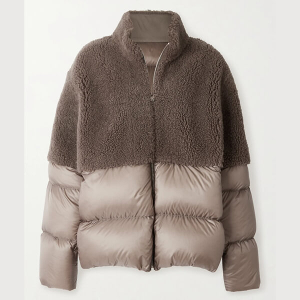 日本完売！大注目コラボ【MONCLER＋Rick Owens】COYOTE ボア ダウンジャケット09N1B50401A0161250