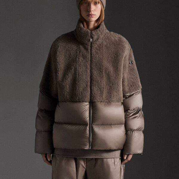 日本完売！大注目コラボ【MONCLER＋Rick Owens】COYOTE ボア ダウンジャケット09N1B50401A0161250