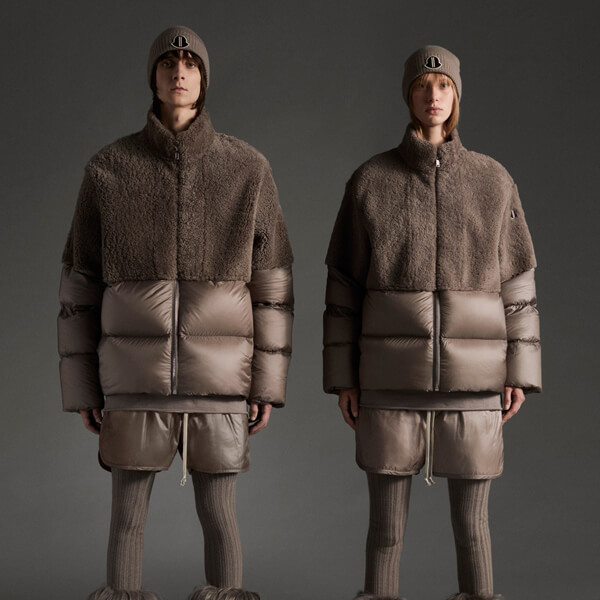 日本完売！大注目コラボ【MONCLER＋Rick Owens】COYOTE ボア ダウンジャケット09N1B50401A0161250