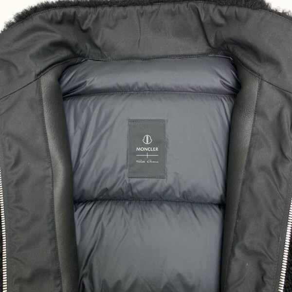 日本完売！大注目コラボ【MONCLER＋Rick Owens】COYOTE ボア ダウンジャケット09N1B50401A0161250